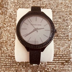Michael Kohrs Black Crystal Watch
